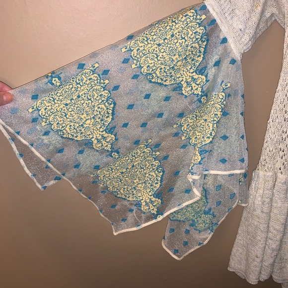 Free People flutter sleeve top - Picture 2 of 8